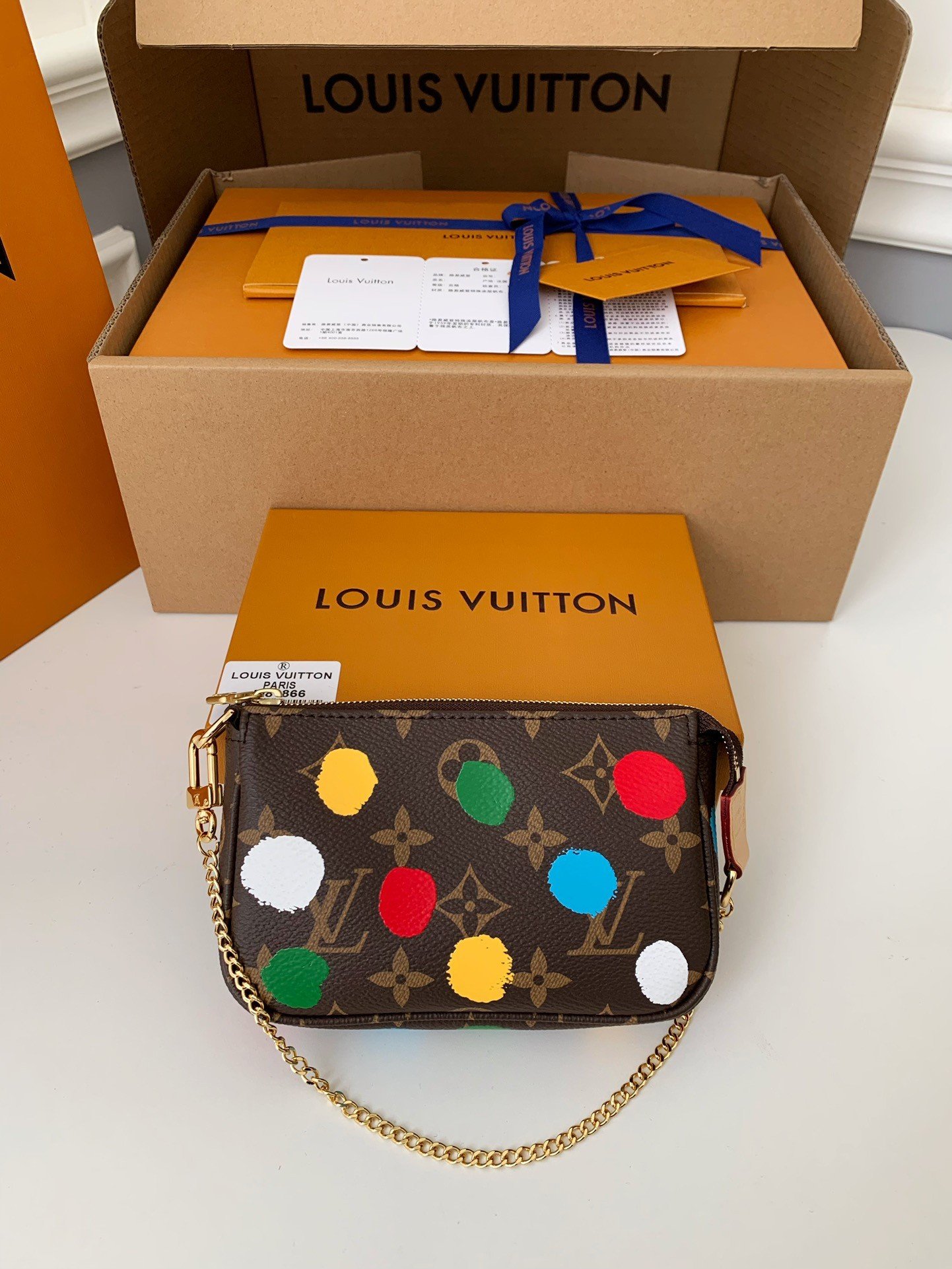 L X V x YK MINI POCHETTE ACCESSOIRES 15.5*10.5*4cm