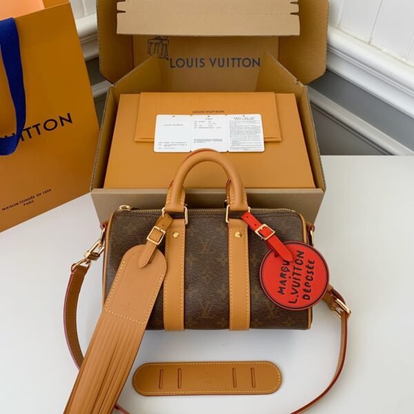 L X V The New Keepall Bandouli ère 25 handbag  M11542  Size：25*15*11cm