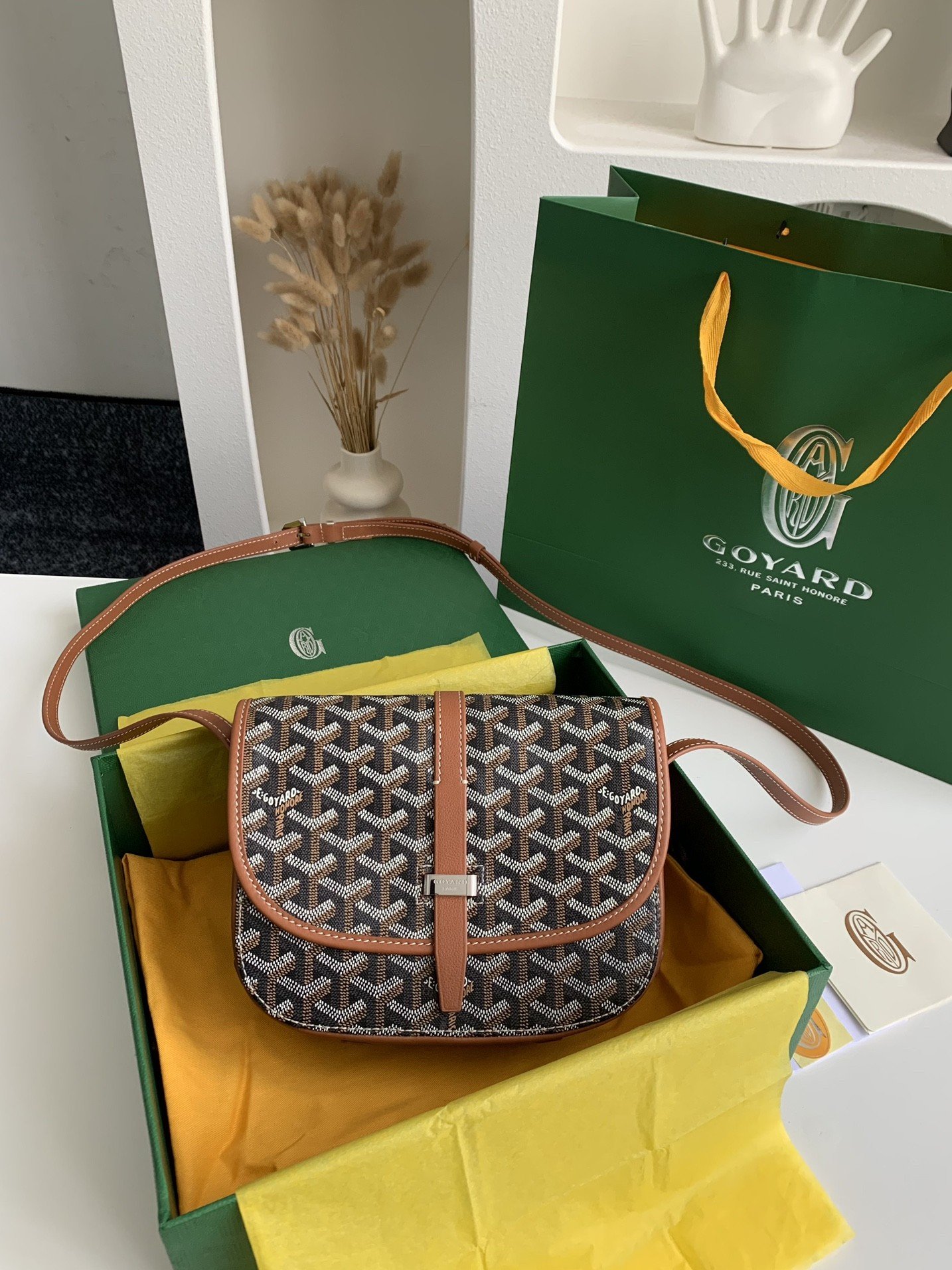 GY Belvédère bag Top Quality  Size:21.5*16*6cm