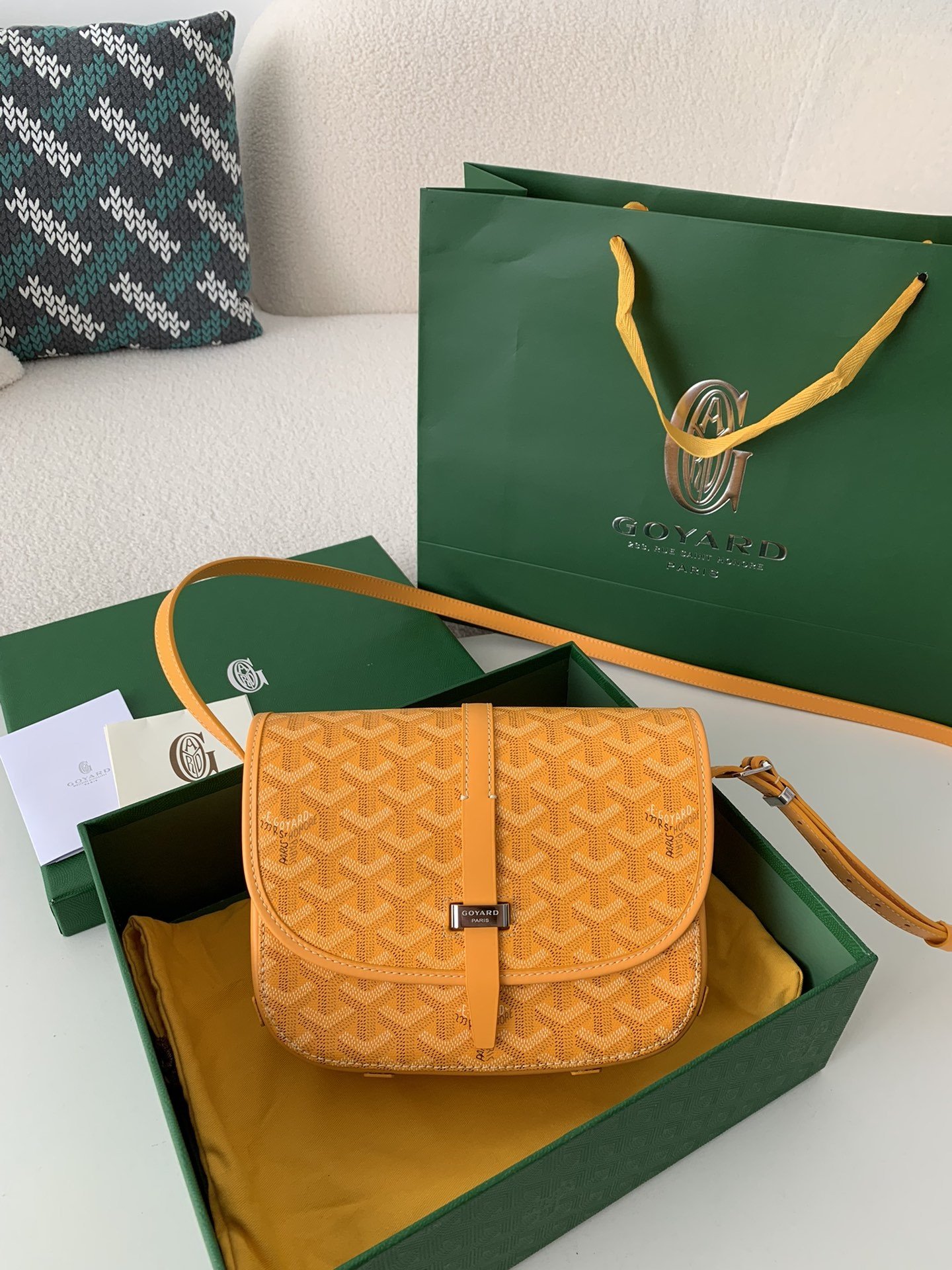 GY Belvédère bag Top Quality  Size:21.5*16*6cm