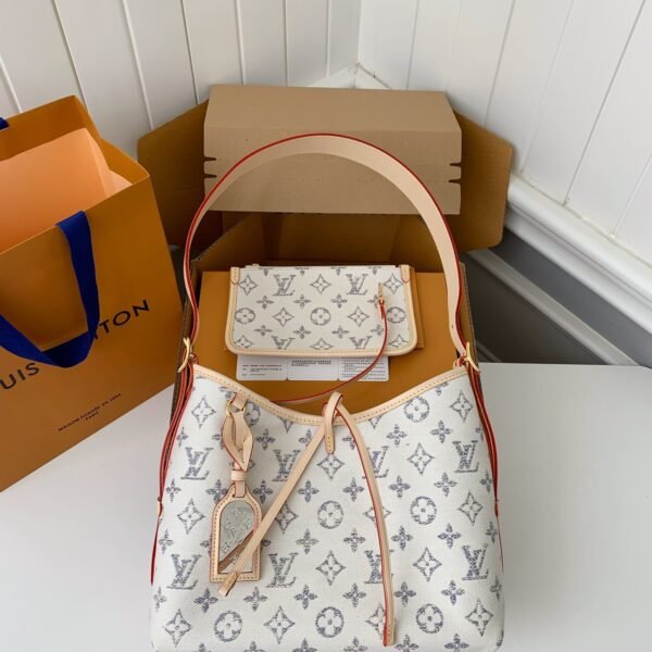 L X V Carryall small handbag M24707  Size：29*24*12cm
