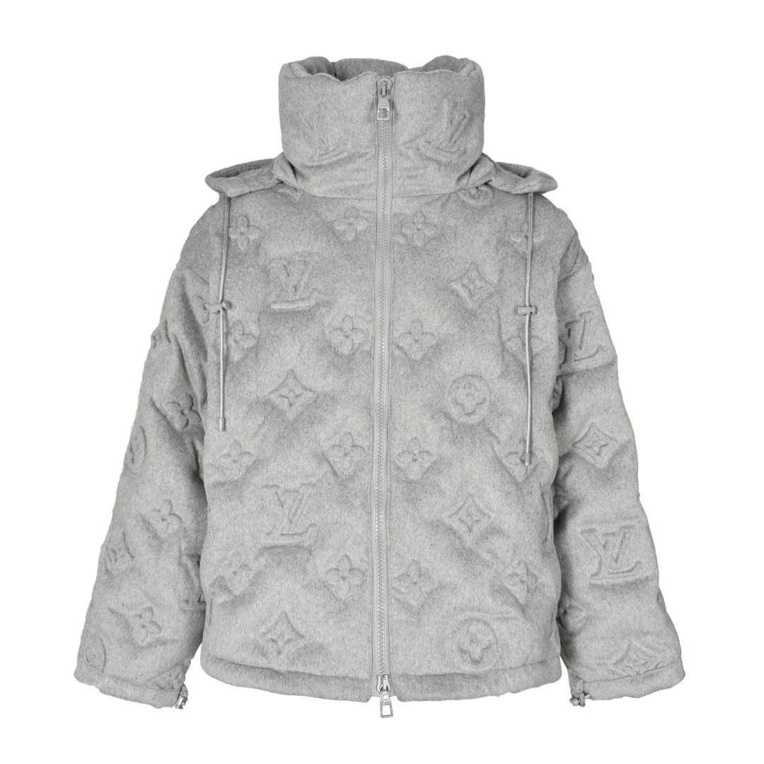 LV downjacket Gray