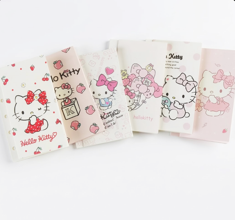 Minimalist Hello Kitty Planner Inserts | 6 Sheets