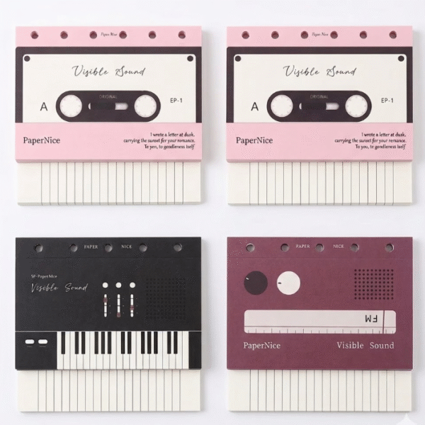 PaperNice "See the Sound" Tri-Fold Refill Pages, A6/A7,15pcs