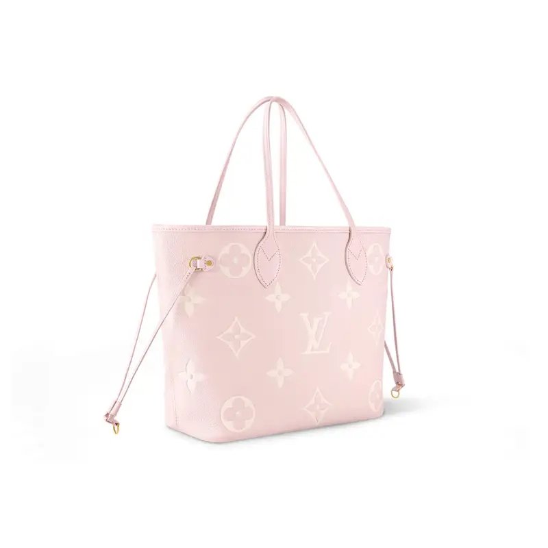 LOUIS VUITTON LV Neverfull MM Pink Tote Bag M14210 (32×29×17cm)