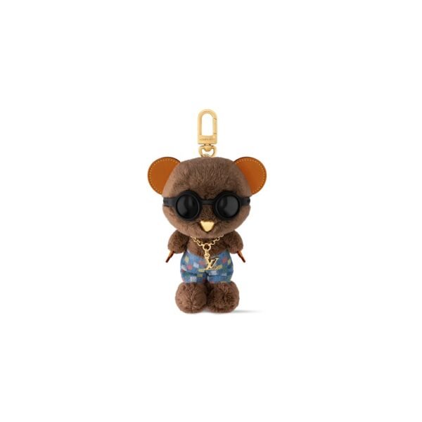 LOUIS VUITTON Louis Bear Bag Charm