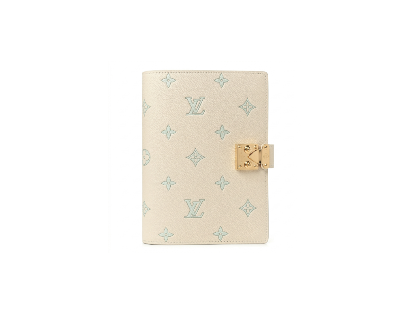 LOUIS VUITTON New LV Notebook With Monogram Embossed & Color Painted Patterns