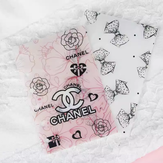 A7 Parchment Paper, Vintage Bow Small Fragrance Style Decor Background Paper for Planner