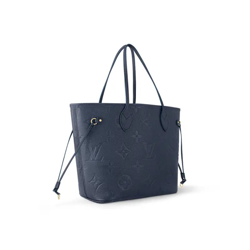 LOUIS VUITTON LV Neverfull MM Black Tote Bag M45685 (31×28×14cm）