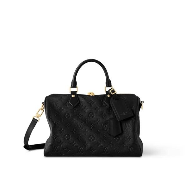 LouisV M47186 Sedy Soft 30 Black Monogram Empreinte (30x21x17cm)