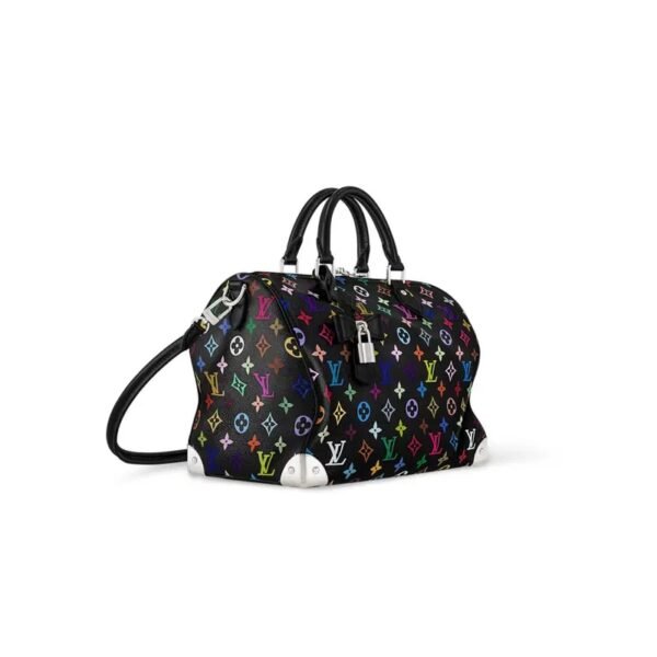LouisV M13257 Speedy Soft 30 Black Multicolor 163C Chip (30x21x17cm)