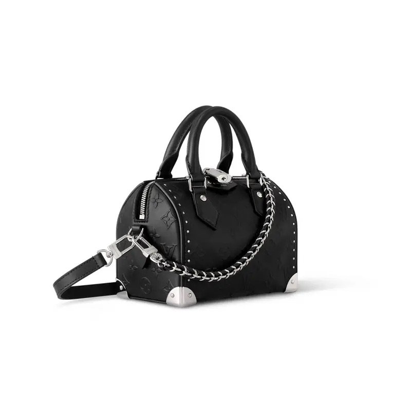 LouisV M14575 Speedy 20 Trunk Monogram Bold Embossed (20.5x13.5x11cm)