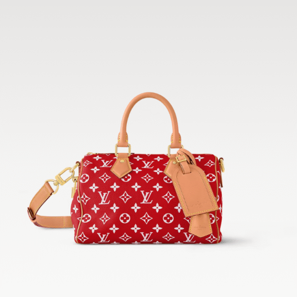 LouisV M24425 Speedy 25 163C Chip Diamond Cowhide (25x15x15cm)