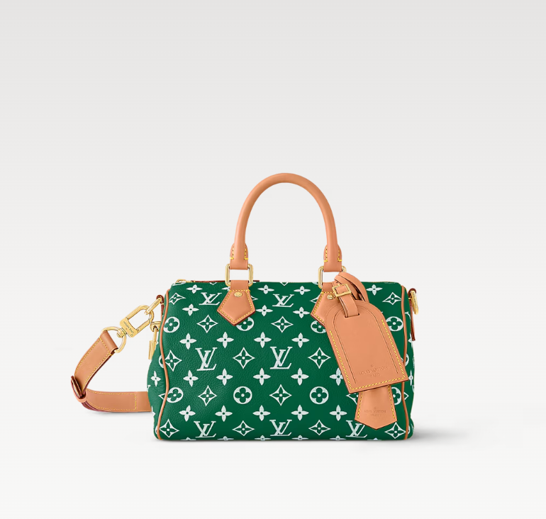LouisV M24423 Speedy 25 163C Chip Diamond Cowhide (25x15x15cm)
