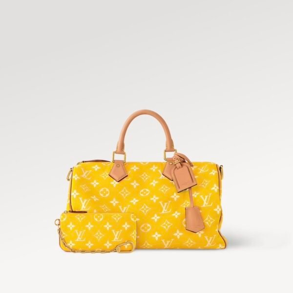 LouisV M24419 Speedy P9 Bandouliere 40 Monogram Leather (40x26x23cm)