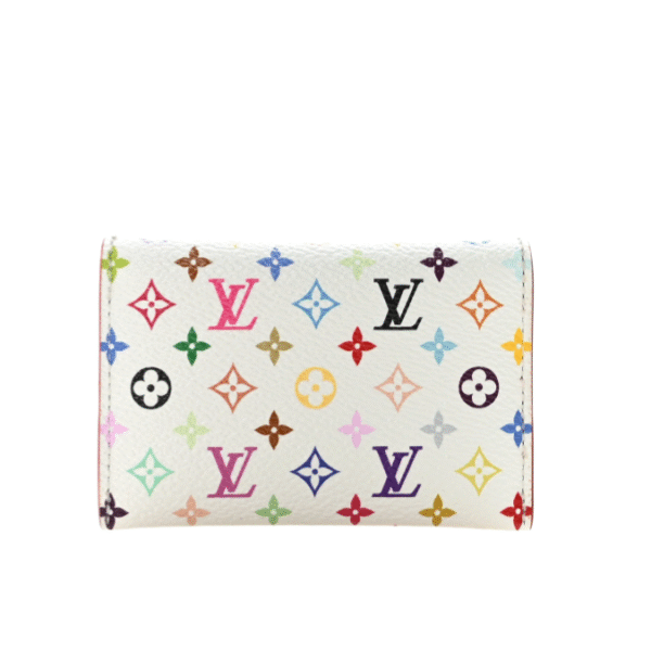 LouisV M27495 Card Holder LV x Murakami White Multicolor (10.6x7.3x1cm)