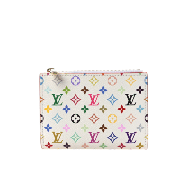 LouisV M27736 Lisa Wallet LV x Murakami White Multicolor (9x11.5x1.5cm)
