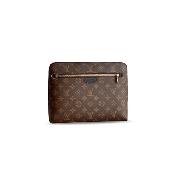 LouisV M60417 New Pouch Damier Graphite Canvas (21.0x27.0x5.0cm)