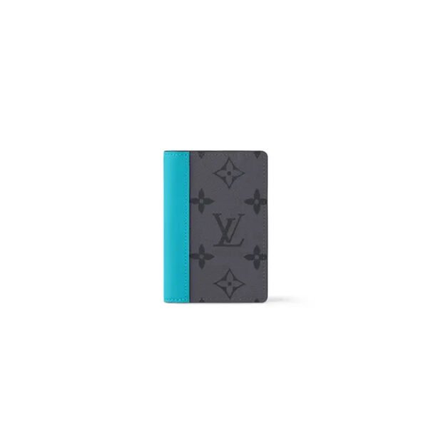 LouisV M11469 Pocket Organizer Monogram Macassar Canvas (7.5x11x1cm)