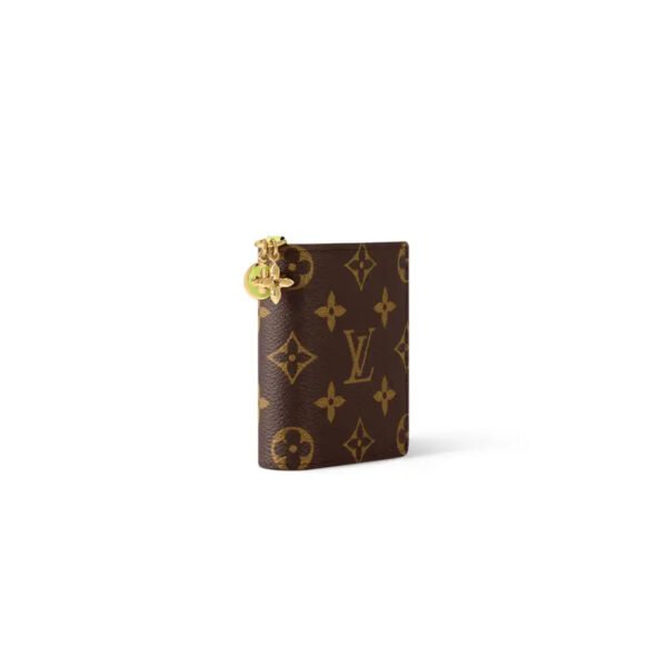 LouisV M14613 Monogram Canvas Orange Card Holder (9×10×2.5cm)