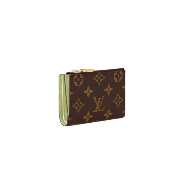 LouisV M83603 Portefeuil Lisa Wallet Monogram Canvas Light Green (9×11.5×1.5cm)