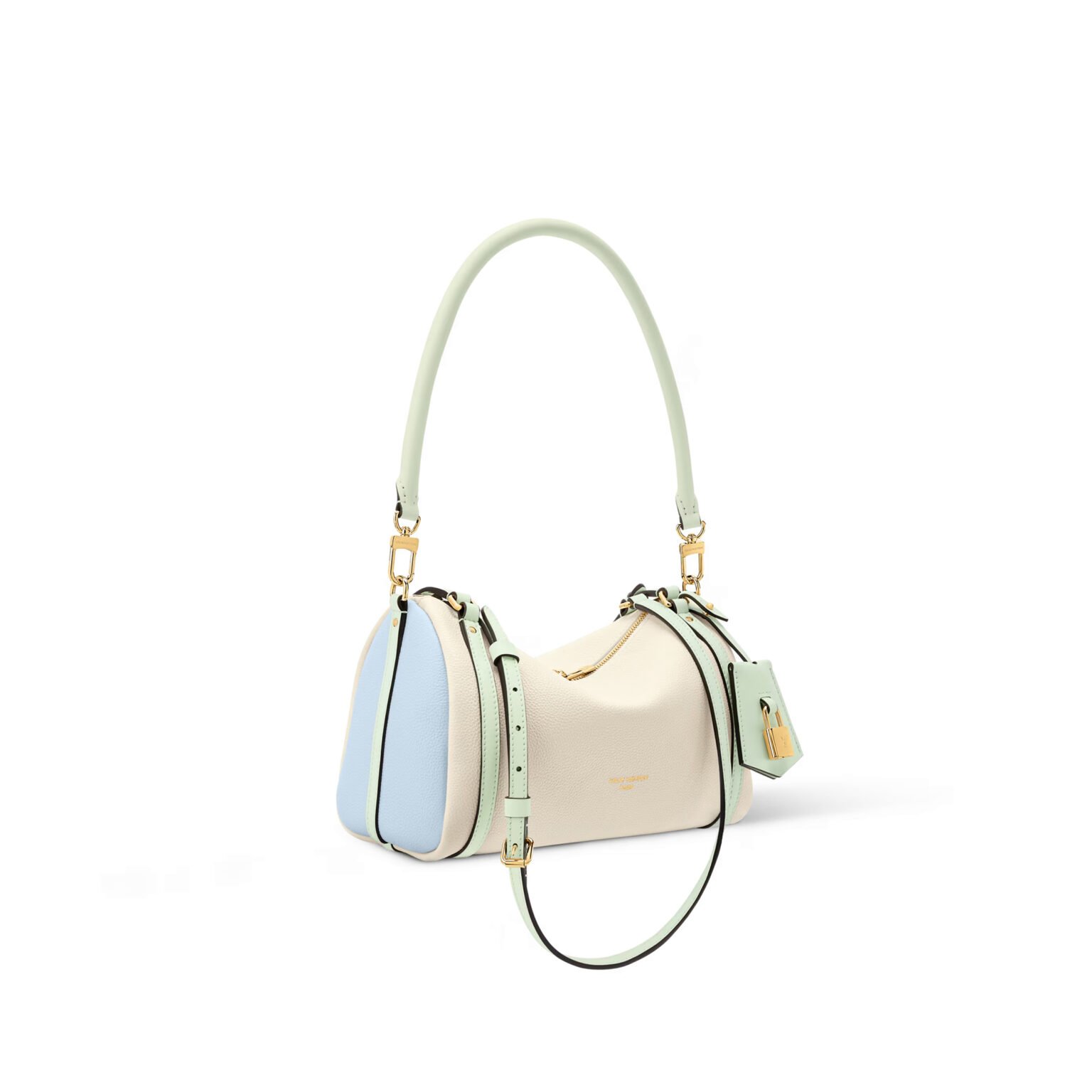 LouisV M26905 Diamond Leather Handbag (26x17x13.5cm)