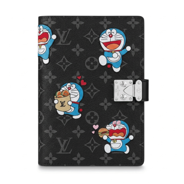 LOUIS VUITTON New LV Notebook With Monogram Embossed & Color Painted Patterns