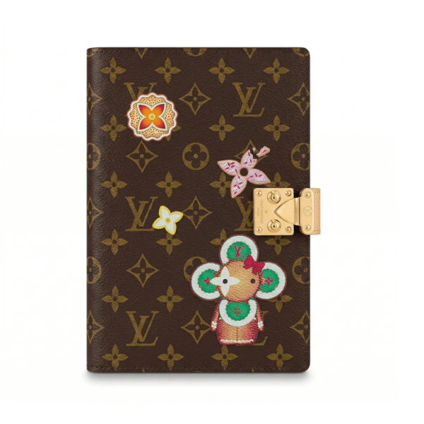 LOUIS VUITTON New LV Notebook With Monogram Embossed & Color Painted Patterns