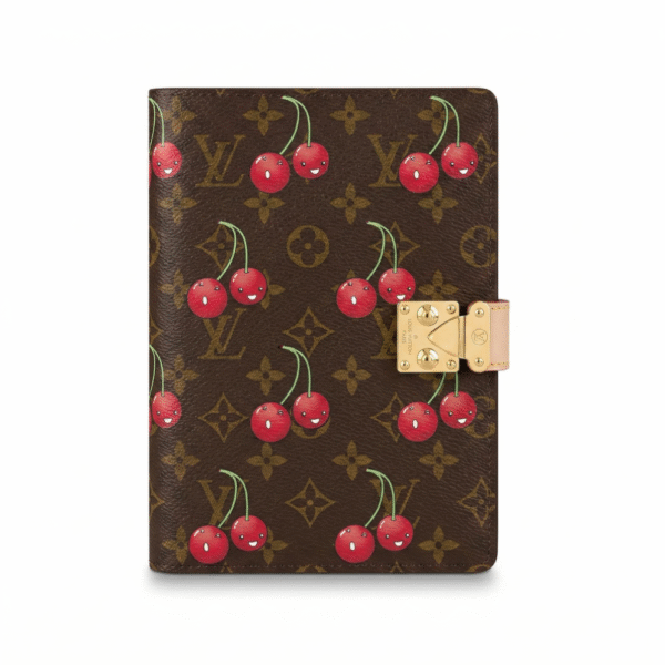 LOUIS VUITTON New LV Notebook With Monogram Embossed & Color Painted Patterns