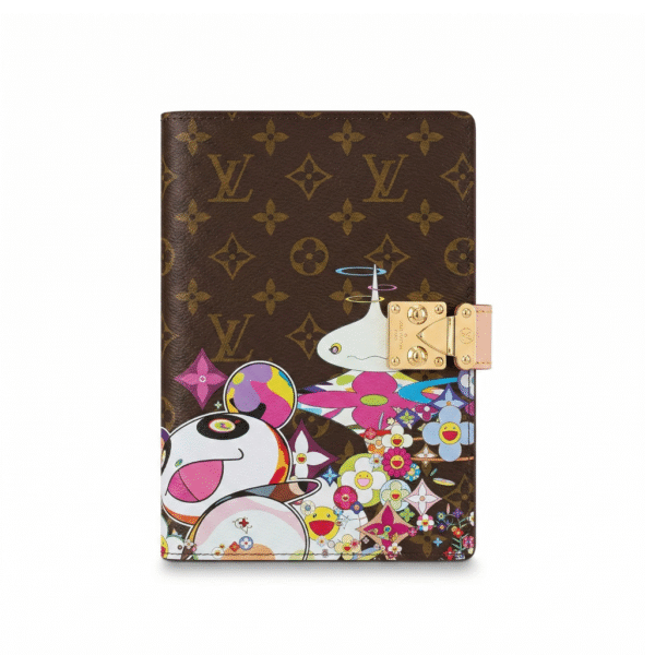 LOUIS VUITTON New LV Notebook With Monogram Embossed & Color Painted Patterns