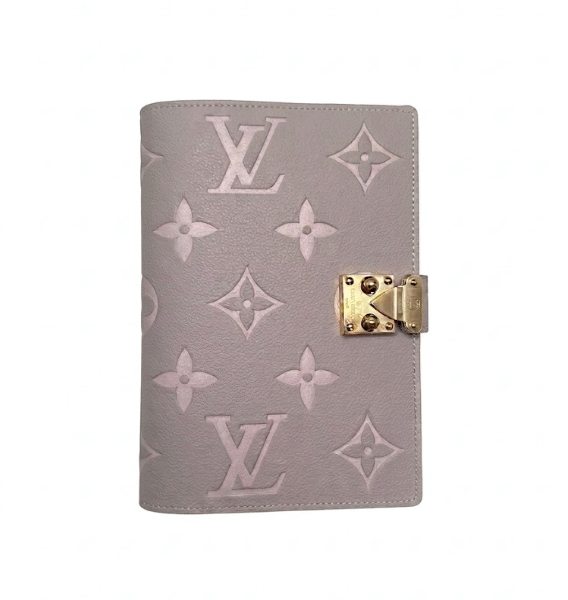LOUIS LUITTON Notebook Cover Paul Planner(20*14)grey/pink