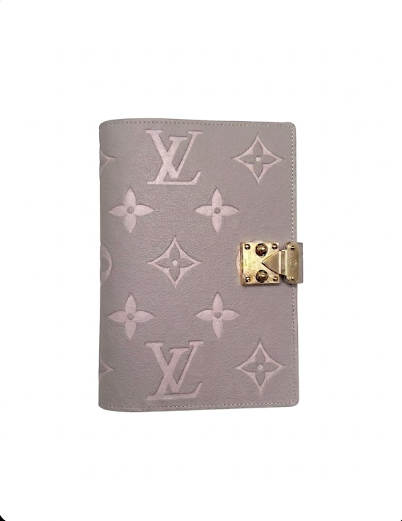LOUIS LUITTON Notebook Cover Paul Planner(20*14)grey/pink