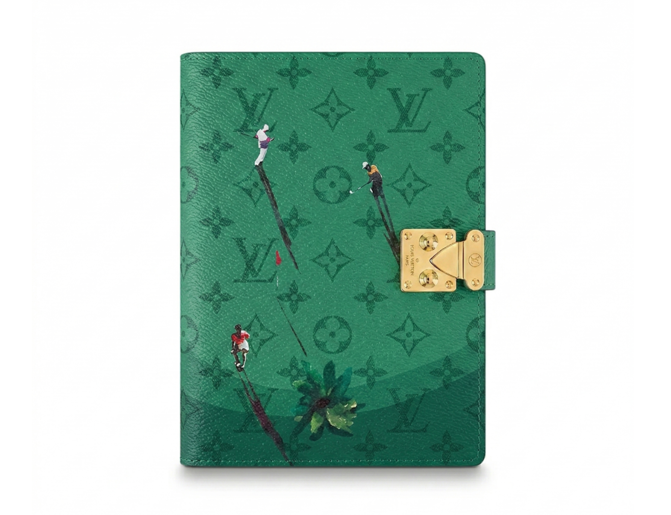 LOUIS VUITTON New LV Notebook With Monogram Embossed & Color Painted Patterns