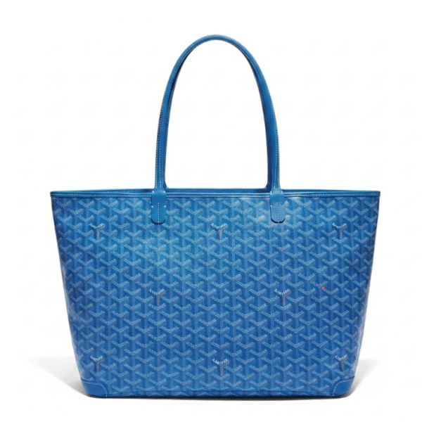 020186 Goyard Tote Bag - Premium Top-Grain Leather -M-BLUE(35x27x14cm)