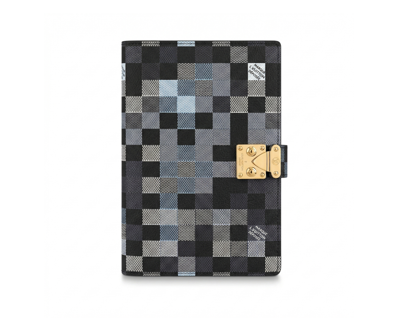 LOUIS VUITTON New LV Notebook With Monogram Embossed & Color Painted Patterns