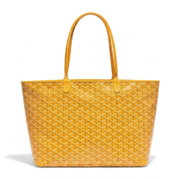 020186 Goyard Tote Bag - Premium Top-Grain Leather -M-yellow(35x27x14cm)