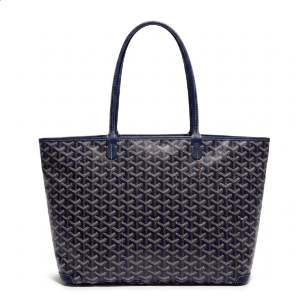 020186 Goyard Tote Bag - Premium Top-Grain Leather -M-Dark blue(35x27x14cm)