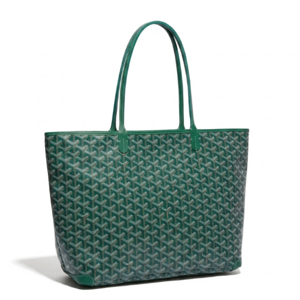 020186 Goyard Tote Bag - Premium Top-Grain Leather -M-green(35x27x14cm)