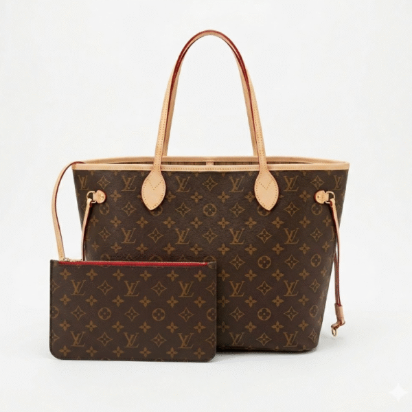 Louis Vuitton Neverfull MM (Red Inside) -32*29*17CM