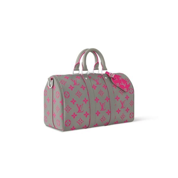 LouisV M15023 Keepall Bandoulière 35 Monogram Glow (35x21x16cm)