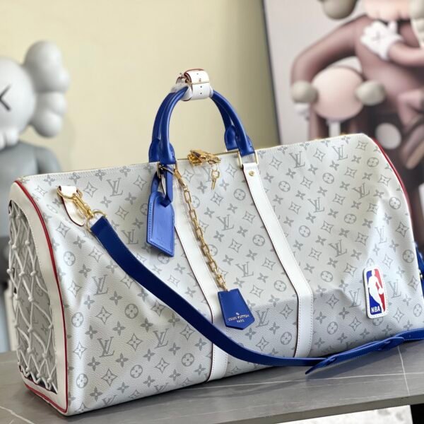 LouisV M45587 Basketball Keepall 55 Virgil Abloh NBA (55x27x20cm)