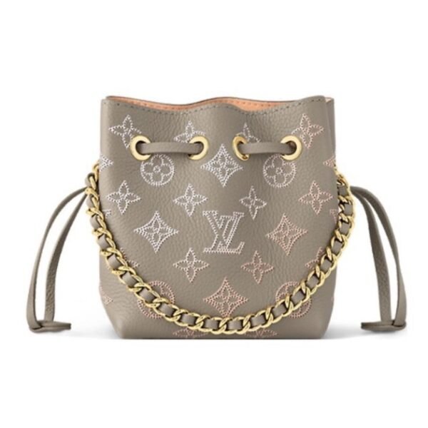 M82731 LouisV Pico Bella Bucket Grey Gradient Perforated (10.5x13x11cm)