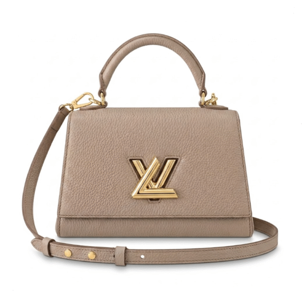 M57093 LouisV Twist One Handle Bag – Gray, 25 × 17 × 11 cm