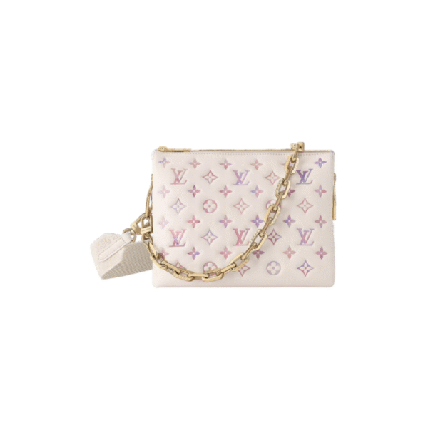 M25507 LouisV Coussin Bag – Monogram Empreinte, 26 × 20 × 12 cm