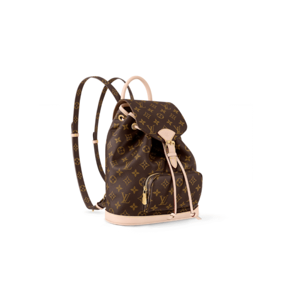 M11198 LouisV Montsouris Backpack – Monogram Canvas, 28 × 30 × 18 cm