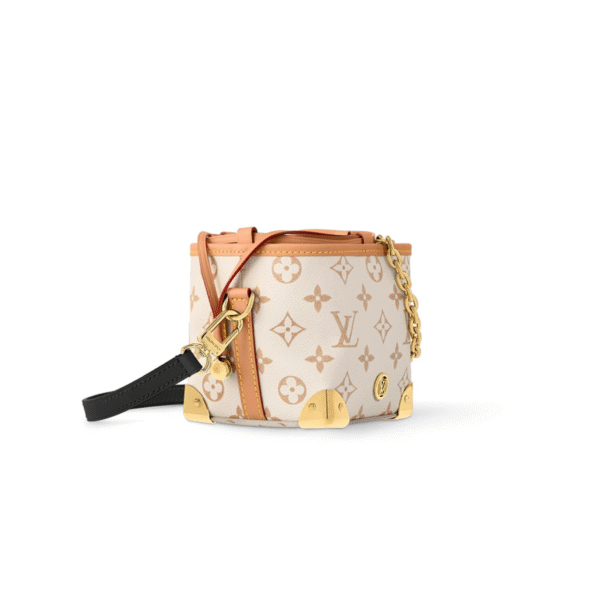 M83285 LouisV Noé Purse Bag – Monogram Reverse Canvas, 11.5 × 11.5 × 11.5 cm