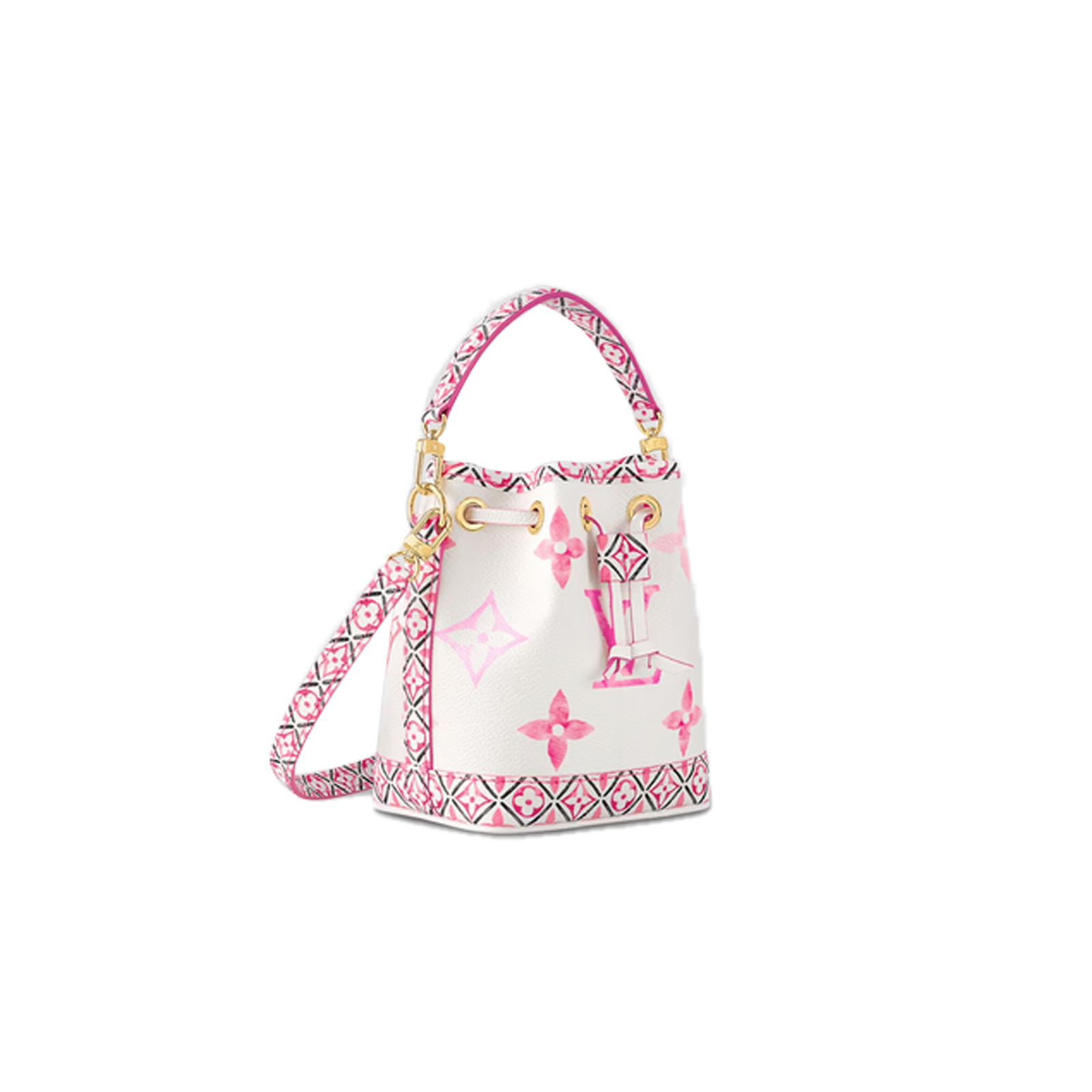 M82386 LouisV Nano Noé Bag – Giant Monogram Canvas, 13 × 16 × 10 cm