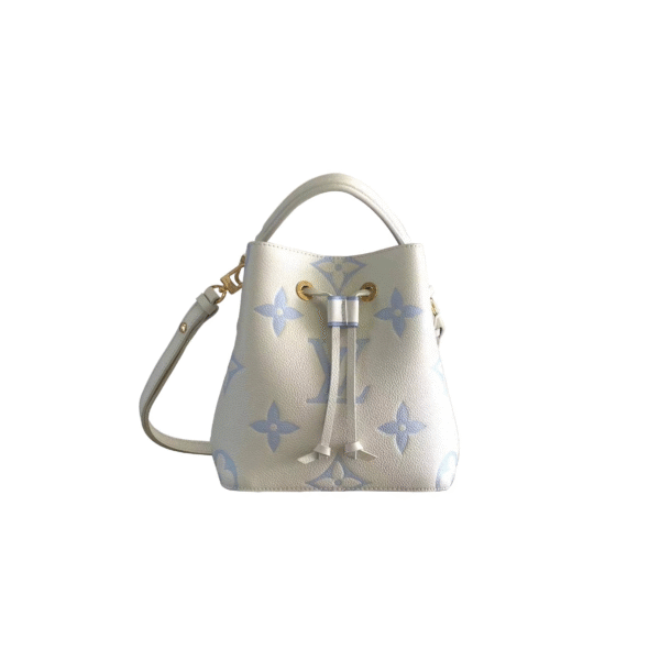 M45716 LouisV NeoNoé BB Bag – Pastel Gradient, 20 × 20 × 13 cm