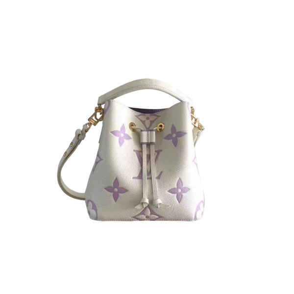 M45709 LouisV NeoNoé BB Bag – Pastel Gradient, 20 × 20 × 13 cm
