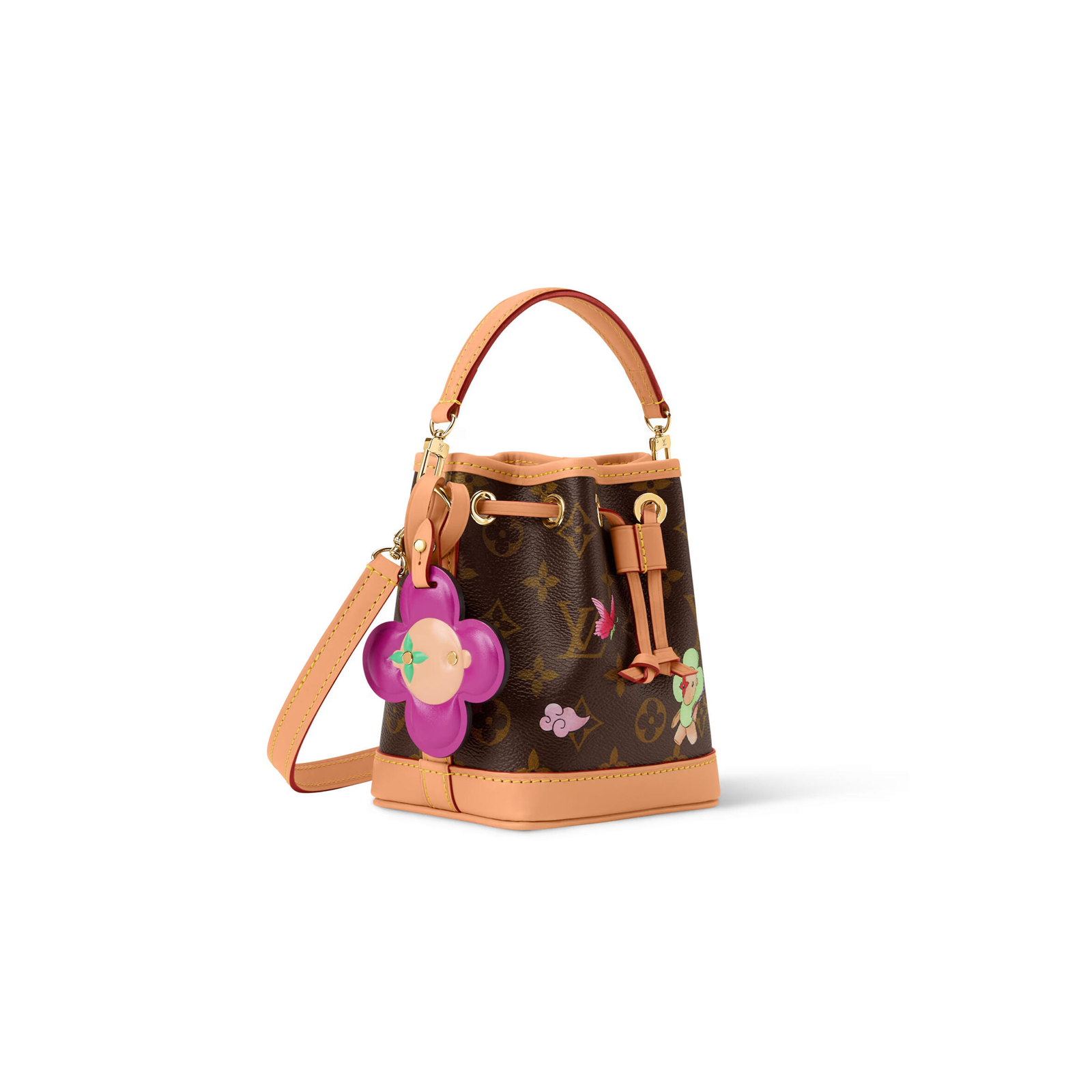 M26623 LouisV Nano Noé Bag – Monogram, 13 × 16 × 10 cm